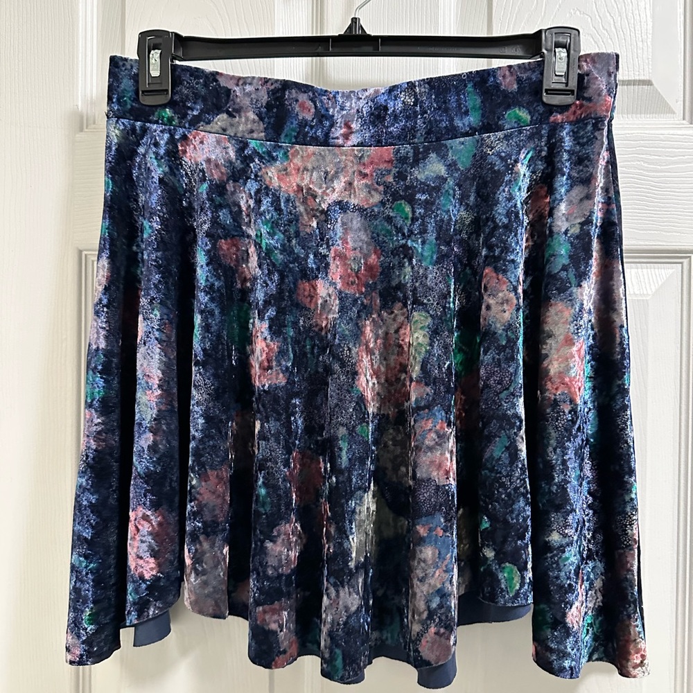Free People Multicolor Skater Skirt